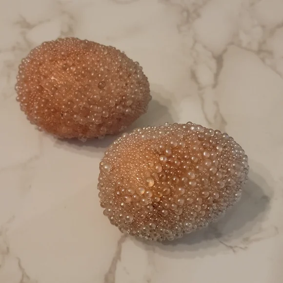 Vintage embellished Pink Easter Eggs - Picture 4 of 7